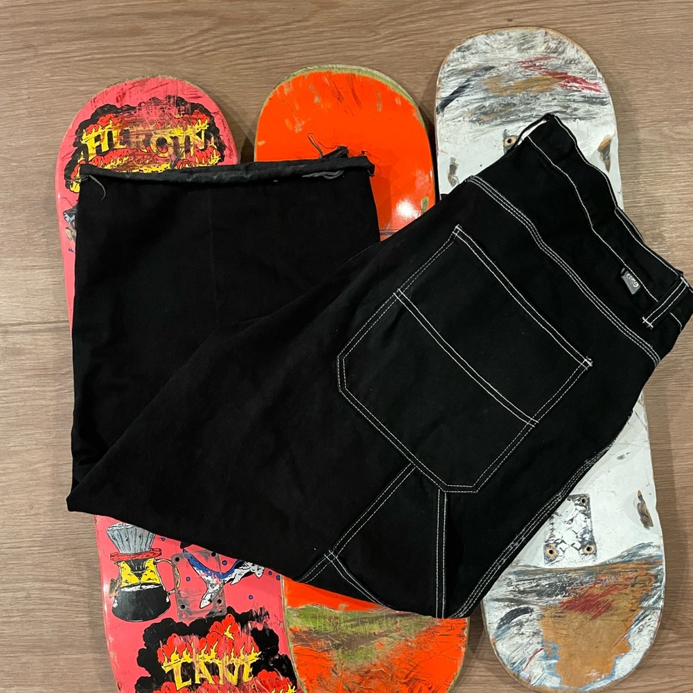 BLUE BOLT (JNCO FIT) JEANS